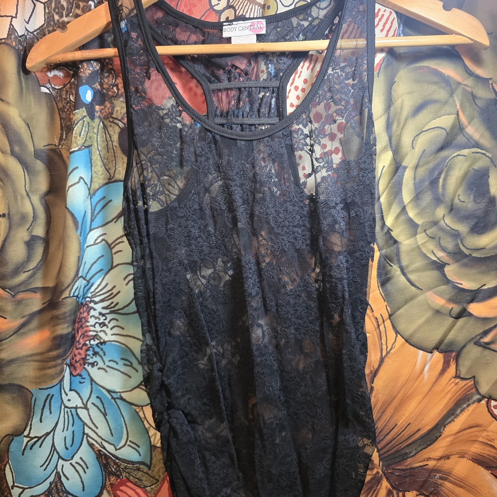 Body Central Black Lace Camisole - Picture 2 of 11